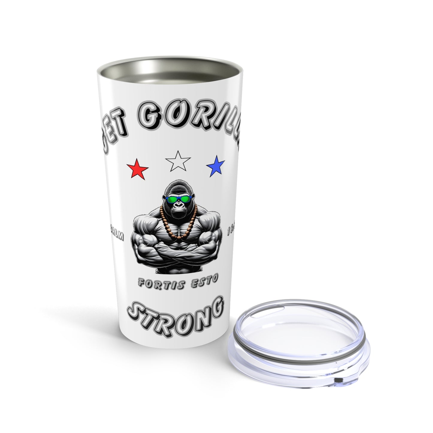 20oz Tumbler - 'Get Gorilla Strong!'