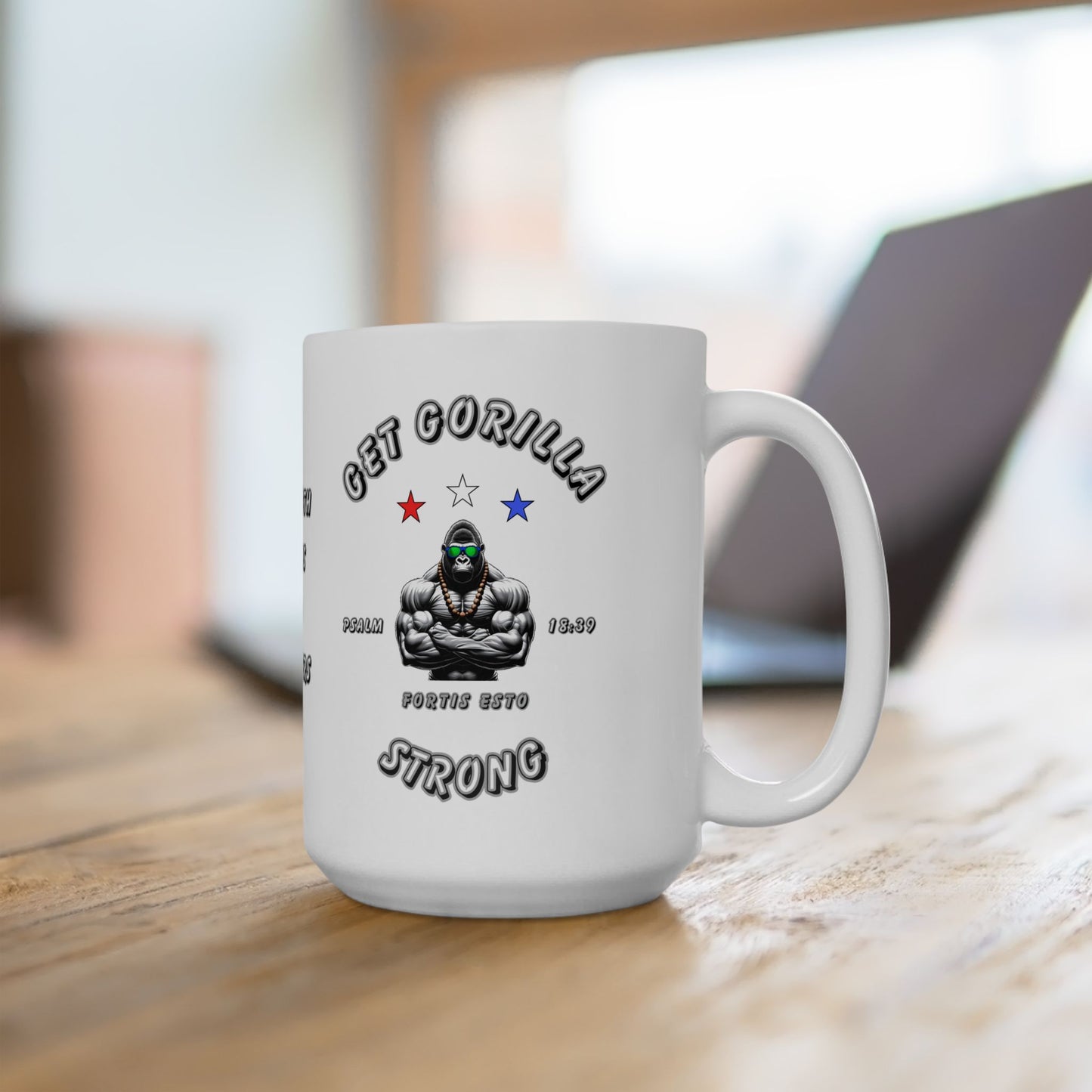 'Get Gorilla Strong!' Ceramic Mug, 11oz or 15oz