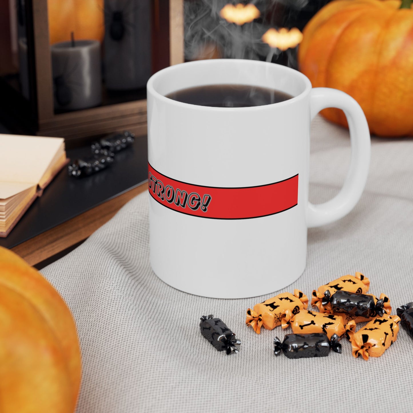 Thin Red Line Mug - Get Gorilla Strong