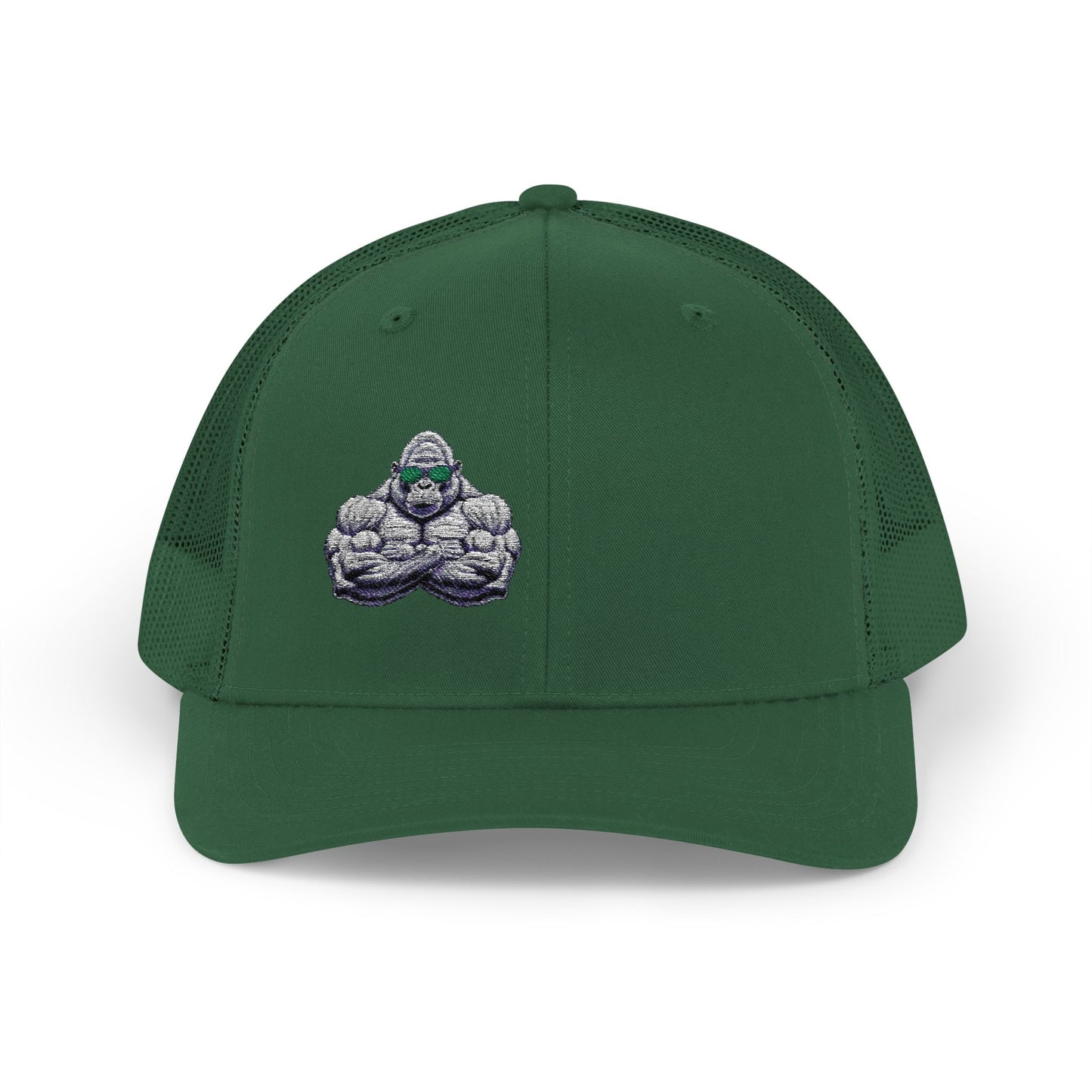 Embroidered Snapback Trucker Cap