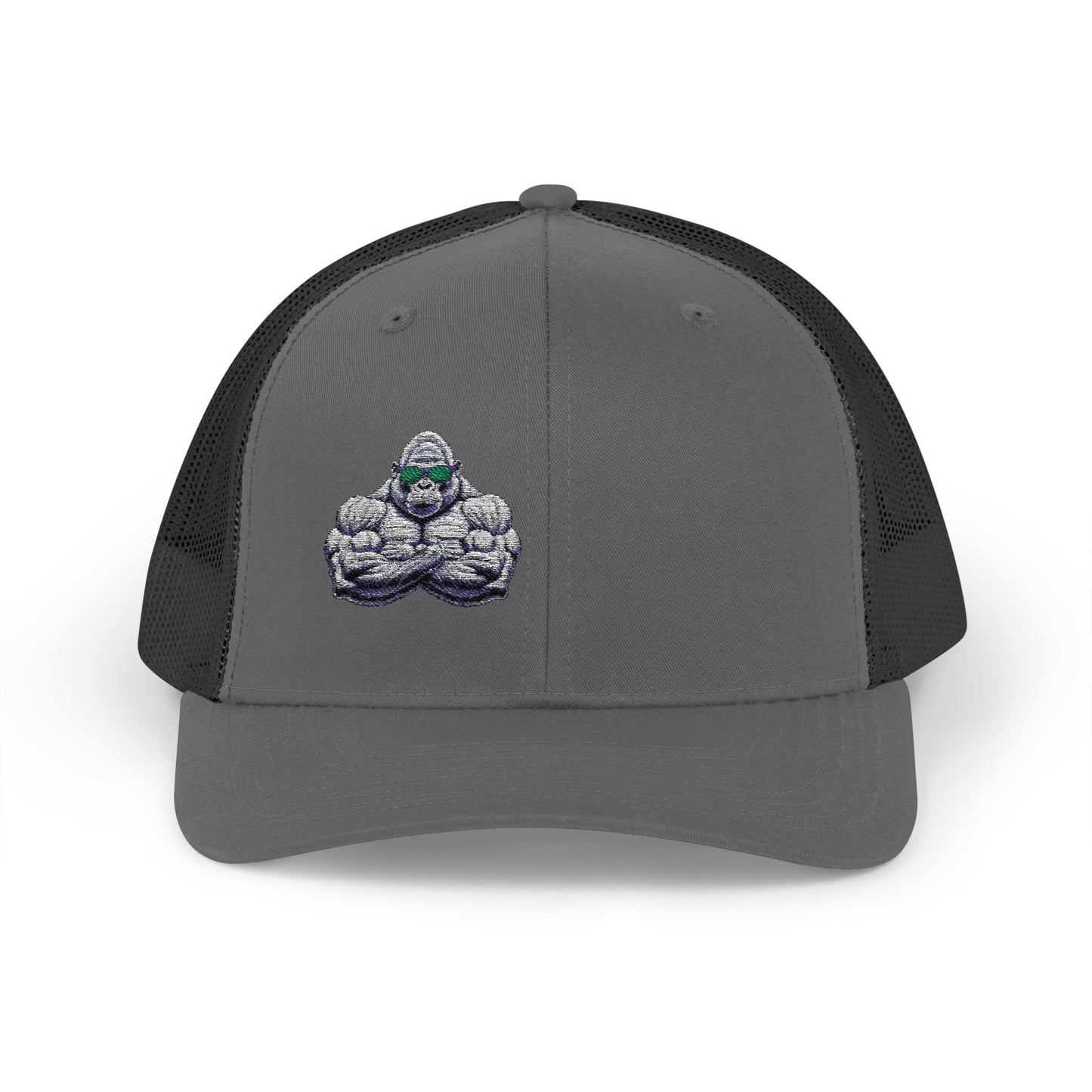 Embroidered Snapback Trucker Cap
